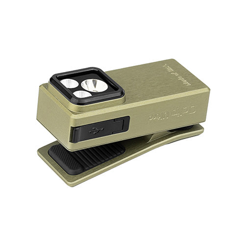 Olight Oclip Ultra - 530 Lumens - Mini lampe à clip avec faisceau large, concentré et UV Olight