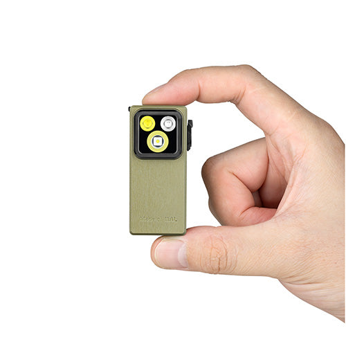 Olight Oclip Ultra - 530 Lumens - Mini lampe à clip avec faisceau large, concentré et UV Olight