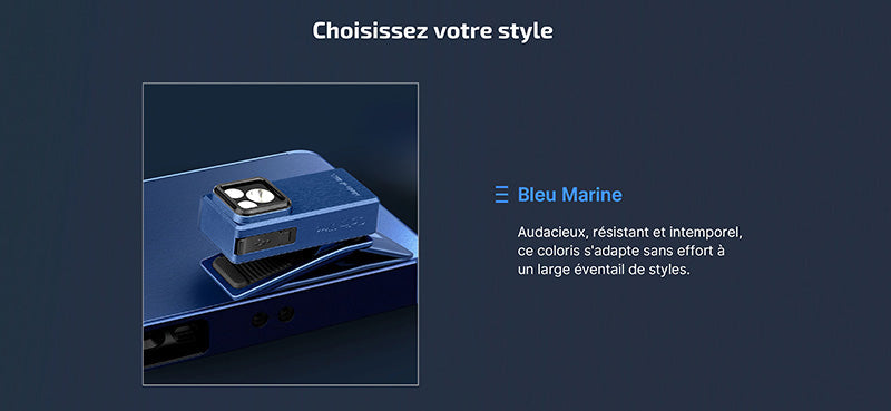 Olight Oclip Ultra - 530 Lumens - Mini lampe à clip avec faisceau large, concentré et UV  NYCTALOPE  