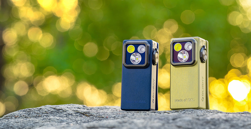 Olight Oclip Ultra - 530 Lumens - Mini lampe à clip avec faisceau large, concentré et UV Olight
