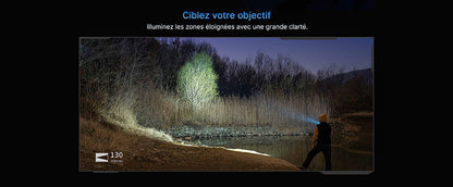 Olight Oclip Ultra - 530 Lumens - Mini lampe à clip avec faisceau large, concentré et UV  NYCTALOPE  