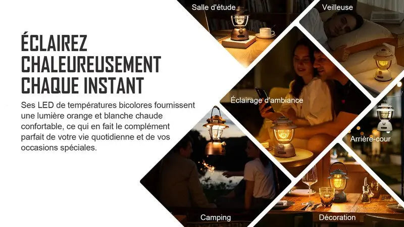 Olight Olantern Classic 2 Pro - Lanterne classic rechargeable pour bivouac  NYCTALOPE  