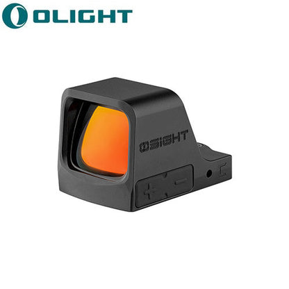 Olight Osight C - Optique à point rouge grande fenêtre - Point 3 MOA + Cercle 32 MOA - Batterie Chargement Latéral  NYCTALOPE  