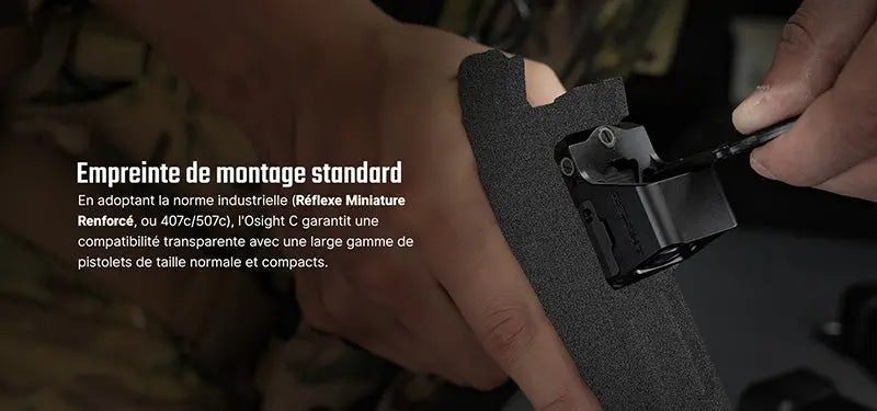 Olight Osight C – optique à viseur point rouge haute performance  NYCTALOPE  