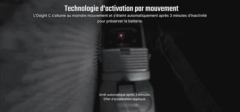 Olight Osight C – optique à viseur point rouge haute performance  NYCTALOPE  
