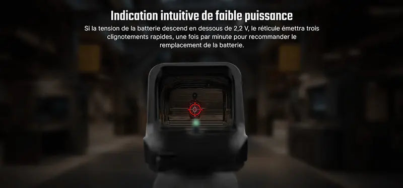 Olight Osight C – optique à viseur point rouge haute performance  NYCTALOPE  