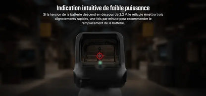 Olight Osight C – optique à viseur point rouge haute performance  NYCTALOPE  