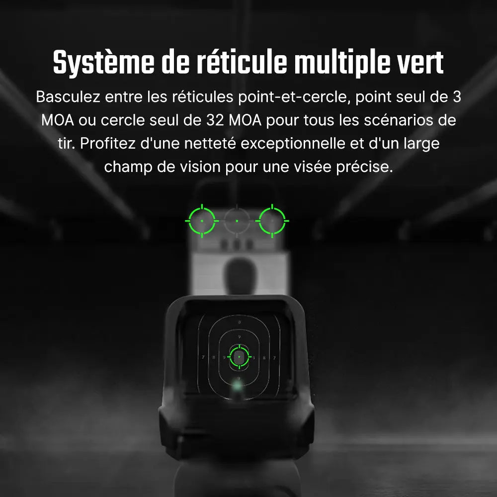 Olight Osight C – optique à viseur point vert haute performance  NYCTALOPE  