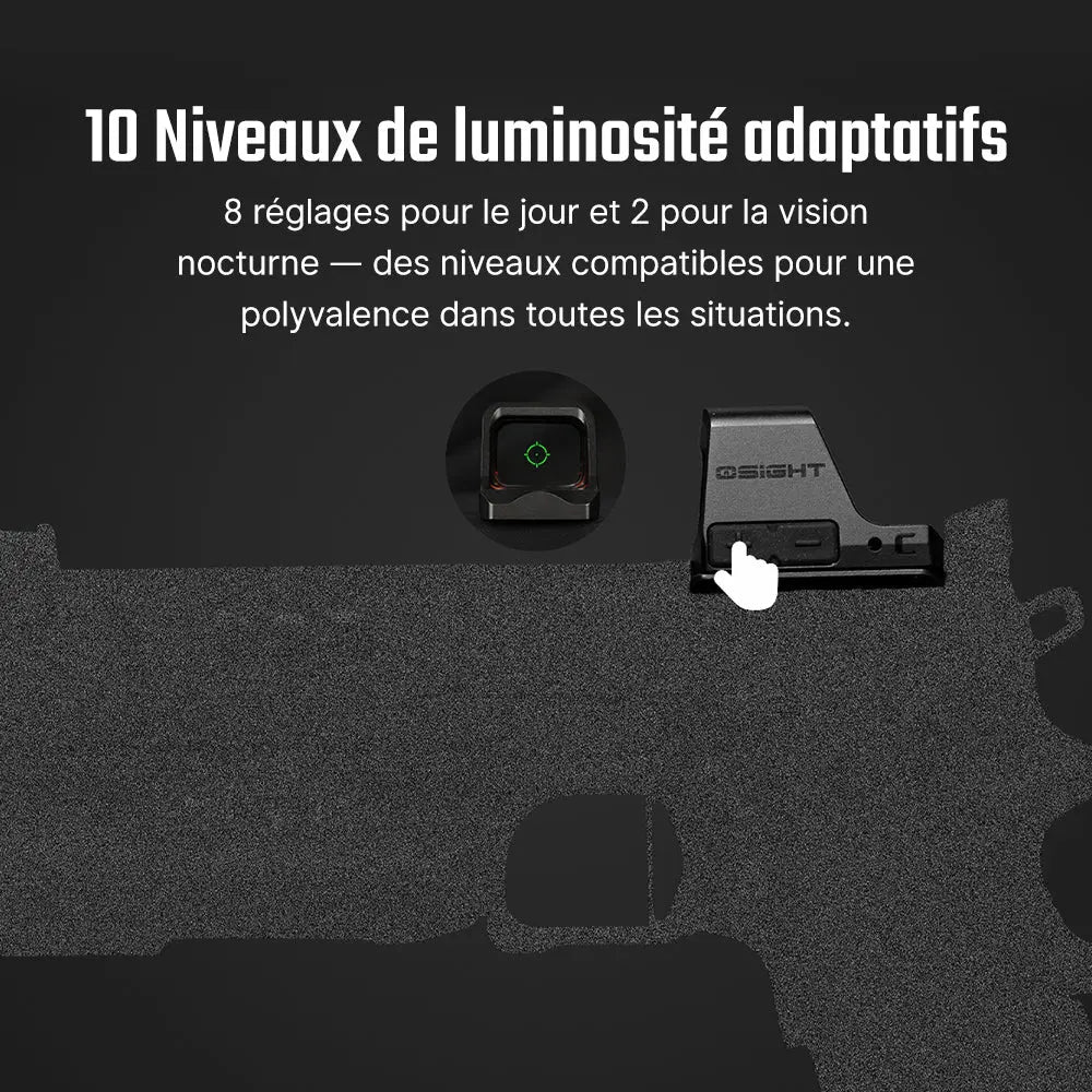 Olight Osight C – optique à viseur point vert haute performance  NYCTALOPE  