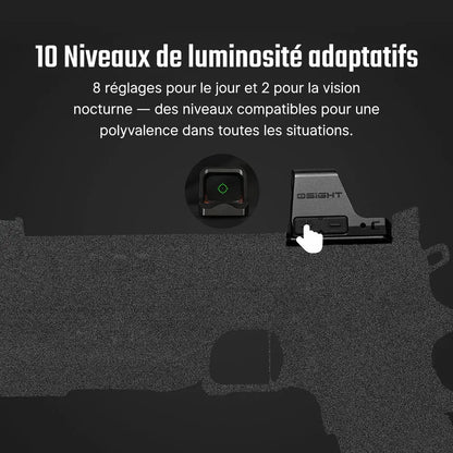 Olight Osight C – optique à viseur point vert haute performance  NYCTALOPE  