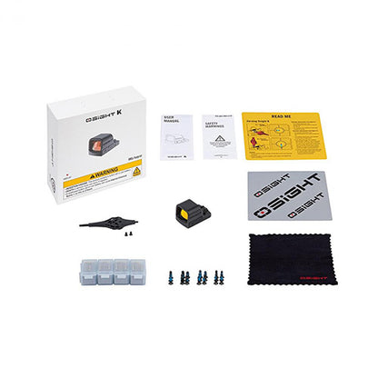 Olight Osight K - Optique reflex ouvert avec batterie latérale remplaçable - NYCTALOPE