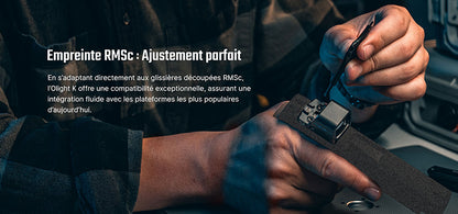 Olight Osight K - Optique reflex ouvert avec batterie latérale remplaçable - NYCTALOPE