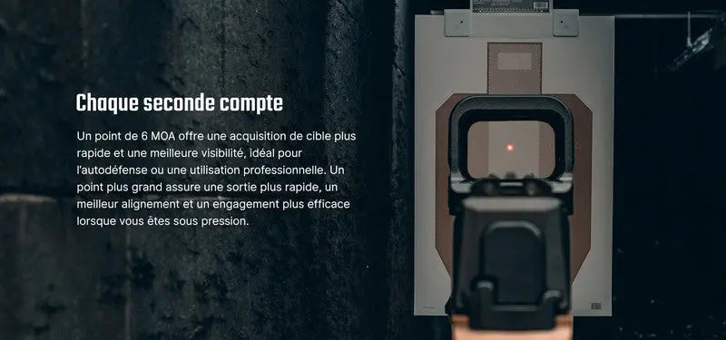 Olight Osight K - Viseur reflex ouvert point vert 6 MOA à empreinte RMSc