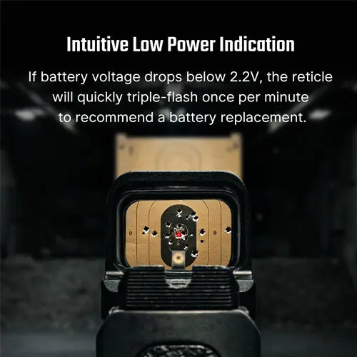 Olight Osight SE 6 MOA - Optique fermée à point rouge avec empreinte RMSc et batterie remplaçable