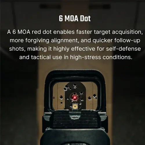 Olight Osight SE 6 MOA - Optique fermée à point rouge avec empreinte RMSc et batterie remplaçable