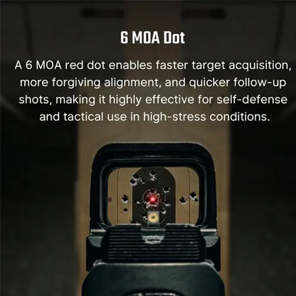 Olight Osight SE 6 MOA - Optique fermée à point rouge avec empreinte RMSc et batterie remplaçable