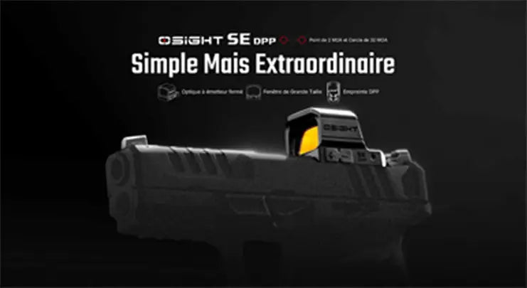 Olight Osight SE DPP - Viseur point rouge fermé à empreinte DPP