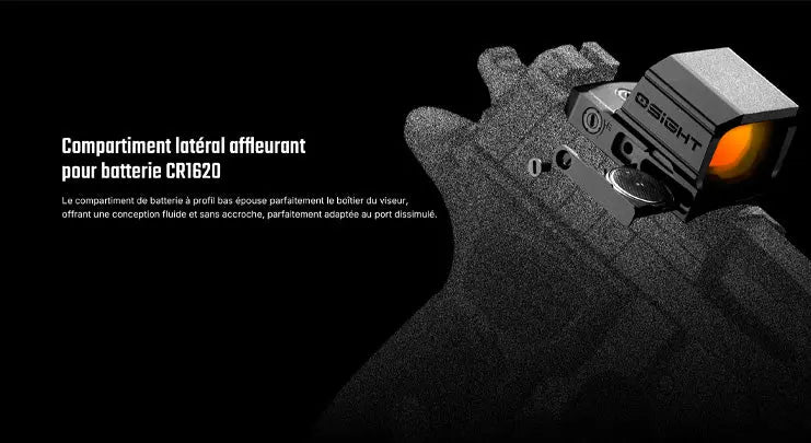 Olight Osight SE DPP - Viseur point rouge fermé à empreinte DPP