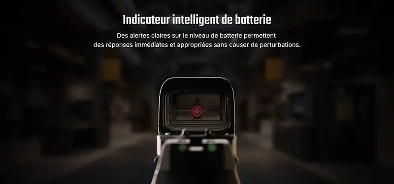 Olight Osight SE - Optique fermée à point rouge avec empreinte RMSc et batterie remplaçable - NYCTALOPE