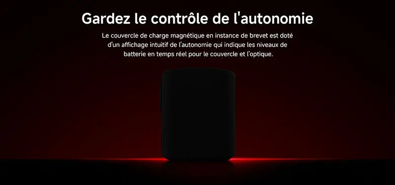 Olight Osight X - Optique Point Vert - 3 MOA Cercle 32 MOA - Empreinte RMR - Chargement Magnétique - Boîtier OAL  NYCTALOPE  