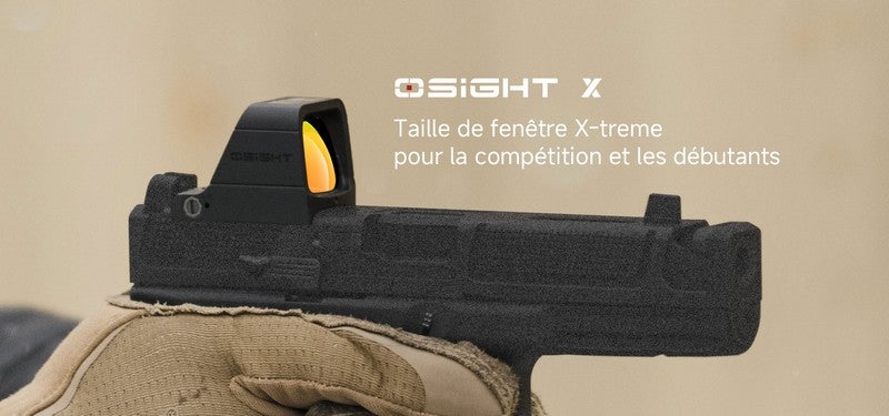 Olight Osight X | Optique haute performance conçue pour la compétition, l'entraînement et l'utilisation tactique - NYCTALOPE