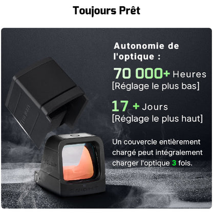 Olight Osight | Viseur point rouge 3MOA rechargeable  NYCTALOPE  
