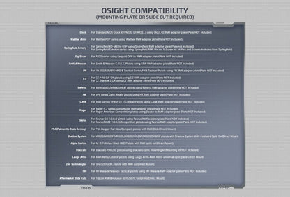 Olight Osight | Viseur point rouge 3MOA rechargeable  NYCTALOPE  