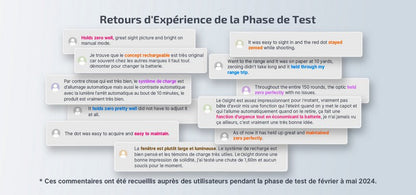 Olight Osight | Viseur point rouge 3MOA rechargeable  NYCTALOPE  