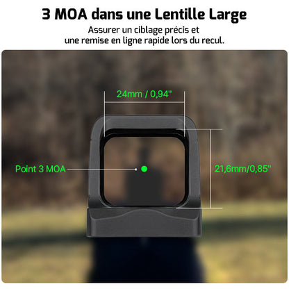 Olight Osight | Viseur point vert 3MOA rechargeable  NYCTALOPE  