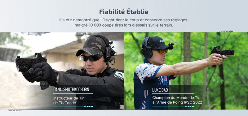 Olight Osight | Viseur point vert 3MOA rechargeable  NYCTALOPE  