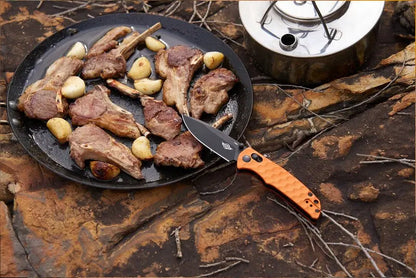 Olight Rubato 3 - Couteau de camping avec rail-lock - Oknife  NYCTALOPE  