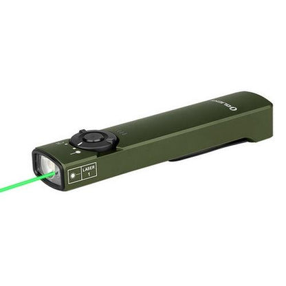 Lampe Torche Olight Arkfeld - 1000 Lumens avec pointer laser vert  NYCTALOPE  
