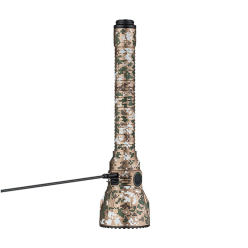 Lampe Torche Olight Javelot Turbo 2 KIT - 1800 Lumens rechargeable 1500 mètres - Lampe torche longue portée  Camouflage Digital  NYCTALOPE  