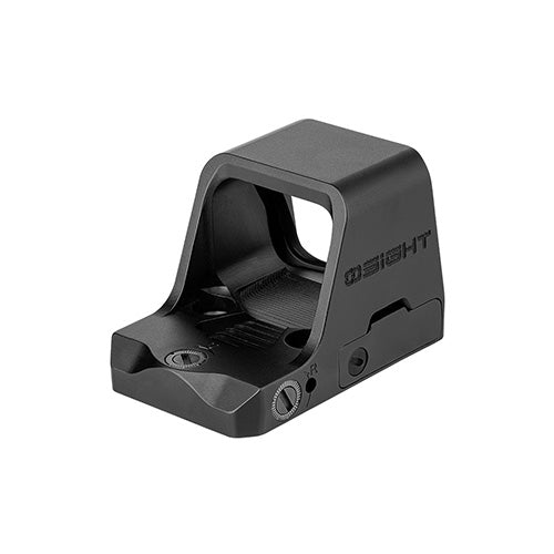 Olight Osight C - Optique à point rouge grande fenêtre - Point 3 MOA + Cercle 32 MOA - Batterie Chargement Latéral Olight