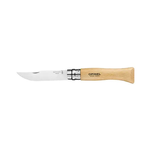 Opinel N°09 Tradition Inox – Couteau de poche pliant - Manche Hêtre - Lame 9 cm  NYCTALOPE  