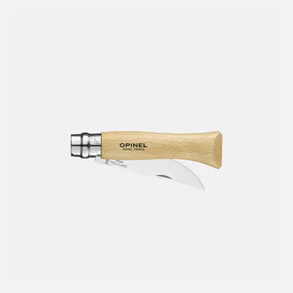 Opinel N°09 Tradition Inox – Couteau de poche pliant - Manche Hêtre - Lame 9 cm  NYCTALOPE  