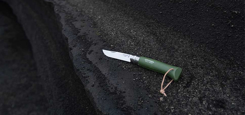 Couteau de poche Opinel Tradition Baroudeur N°08 – Kaki Opinel