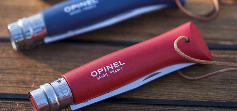 Couteau de poche Opinel Tradition Baroudeur N°08 – Rouge Opinel