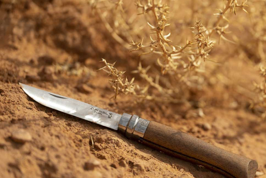 Couteau de poche Opinel Tradition Luxe Inox N°08 – Noyer Opinel