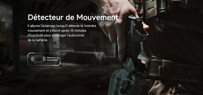 Olight Osight X - Optique Point Vert - 3 MOA Cercle 32 MOA - Empreinte RMR - Chargement Magnétique - Boîtier OAL  NYCTALOPE  