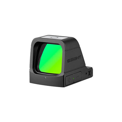 Olight Osight X - Optique Point Vert - 3 MOA Cercle 32 MOA - Empreinte RMR - Chargement Magnétique - Boîtier OAL  NYCTALOPE  