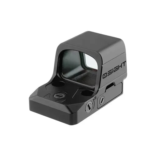 Osight XE AMRS Optique Point Rouge Fermé avec Empreinte RMR, Pile Latérale CR1632 & Multi-Réticules 2/6 MOA + Cercle 32 MOA