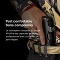 Osight XR - Optique Point Rouge avec Empreinte RMR - Multi-Réticules Point de 2/6 MOA & Cercle de 32 MOA  NYCTALOPE  