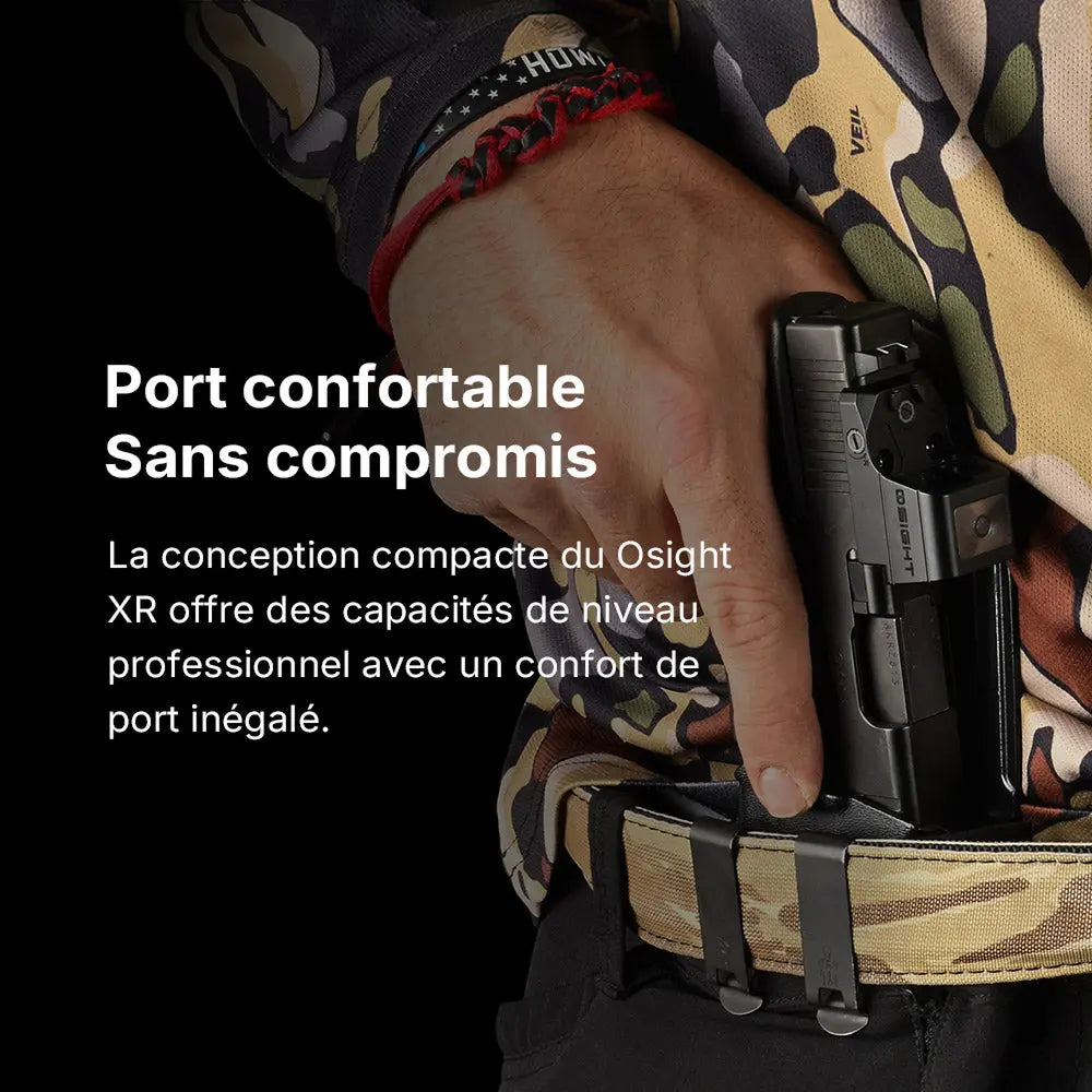 Osight XR - Optique Point Rouge avec Empreinte RMR - Multi-Réticules Point de 2/6 MOA & Cercle de 32 MOA  NYCTALOPE  