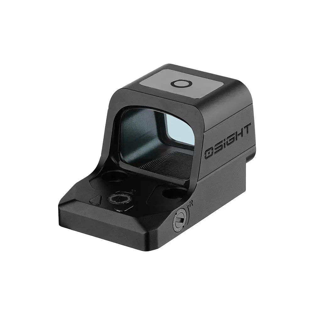 Osight XR - Optique Point Rouge avec Empreinte RMR - Multi-Réticules Point de 2/6 MOA & Cercle de 32 MOA  NYCTALOPE  