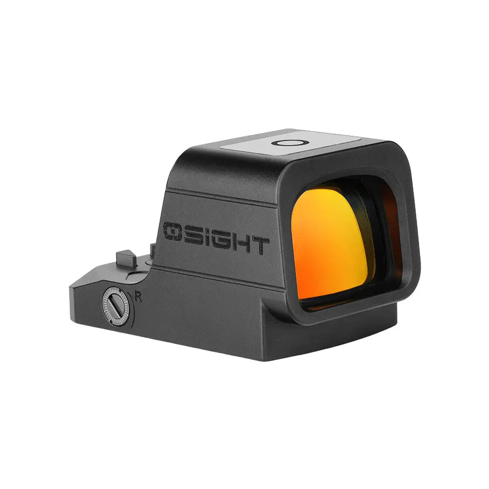 Osight XR - Optique Point Rouge avec Empreinte RMR - Multi-Réticules Point de 2/6 MOA & Cercle de 32 MOA  NYCTALOPE  
