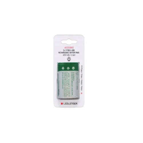 Pack batterie Ledlenser 21700 rechargeables – 4800 mAh – 7.4V protégée Li-ion  NYCTALOPE  