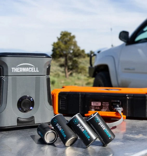 Batteries Paleblue Lithium CR123A - 860mAh - Rechargeable Type-C - 3V  NYCTALOPE  