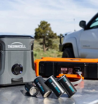 Batteries Paleblue Lithium CR123A - 860mAh - Rechargeable Type-C - 3V  NYCTALOPE  