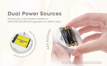 Mini lanterne magnétique de camping Bubble – 100 lumens  NYCTALOPE  